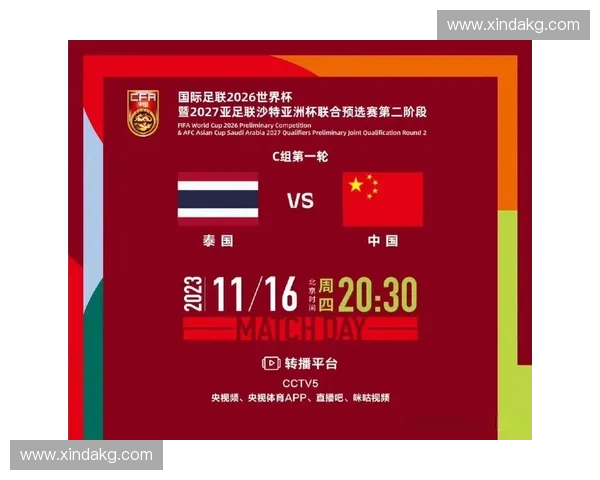 2018年中国世界杯预选赛完整赛程及比赛对阵分析